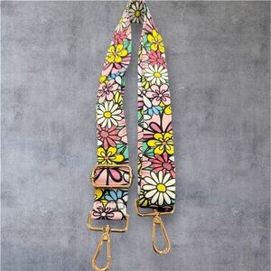 Floral Multicolor Bag Strap Purse strap replacement